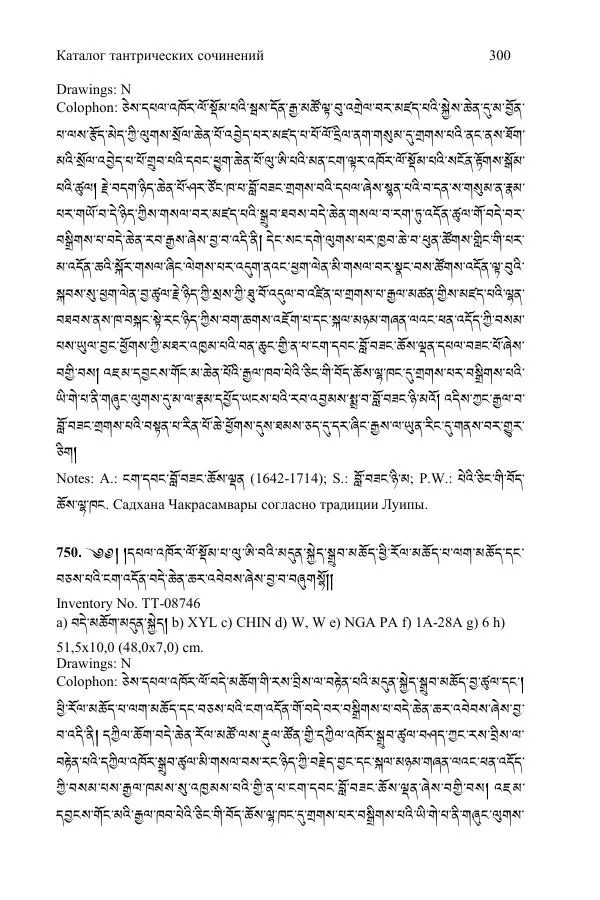 Коллектив авторов - Каталог тибетских тантрических сочинений: ИМБТ СО РАН - Страница № 300 Коллектив авторов - Каталог тибетских тантрических сочинений: ИМБТ СО РАН - Страница № 300