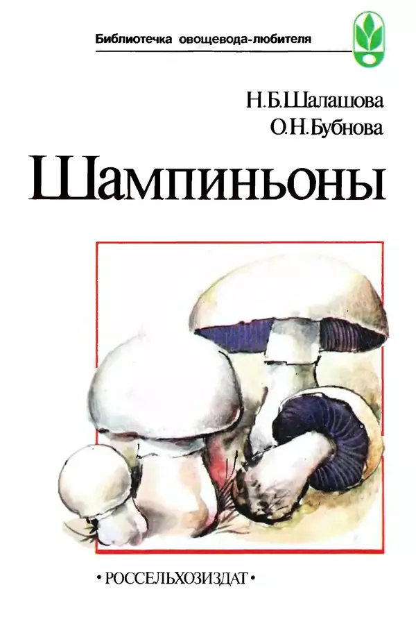 Наталья Шалашова  - Шампиньоны - Страница № 1