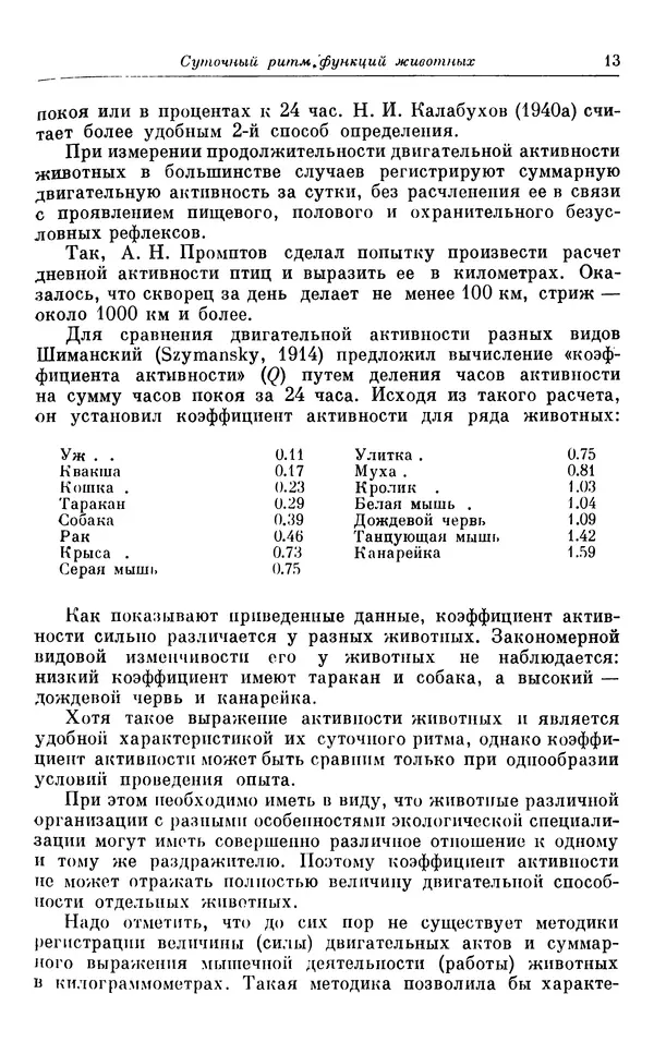 Михаил Лобашев - Физиология суточного ритма животных - Страница № 14