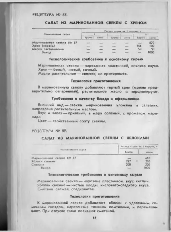  Коллектив авторов - Технологические карты на продукцию общественного питания, часть 1 - Страница № 65