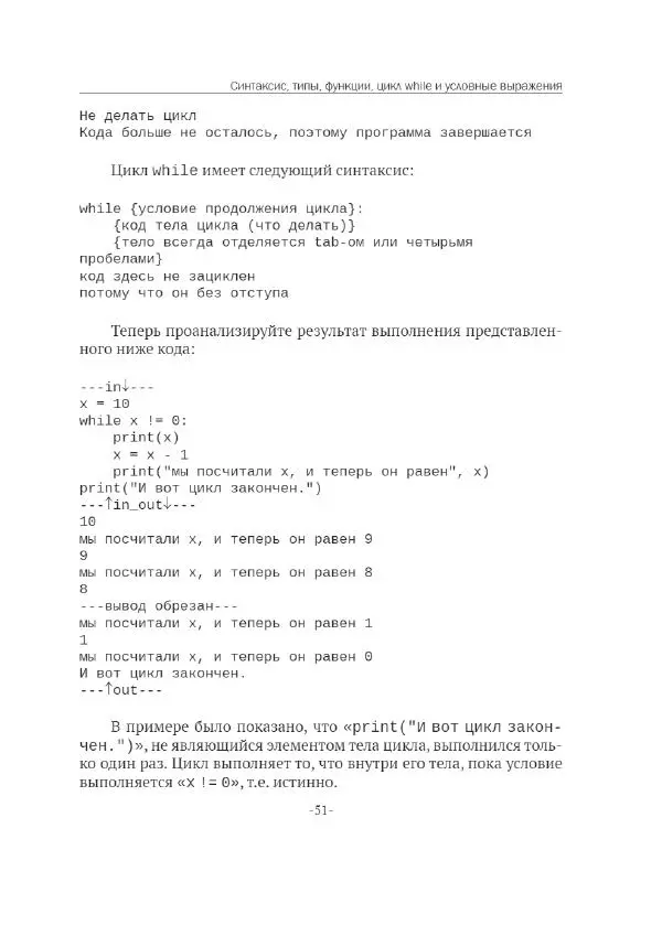 П. Меликов - Изучаем основы Python. Практический курс для дата-аналитиков - Страница № 52