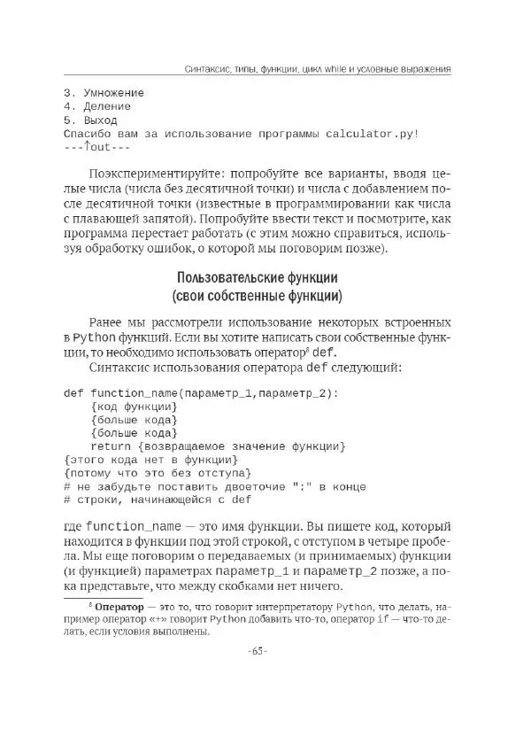 П. Меликов - Изучаем основы Python. Практический курс для дата-аналитиков - Страница № 66