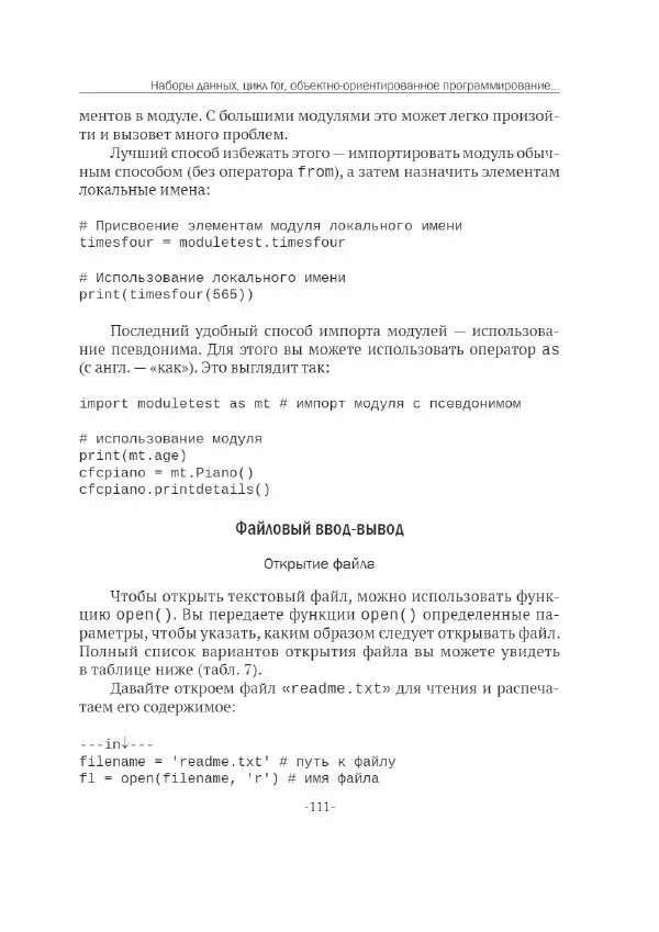 П. Меликов - Изучаем основы Python. Практический курс для дата-аналитиков - Страница № 112