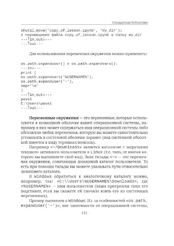 П. Меликов - Изучаем основы Python. Практический курс для дата-аналитиков - Страница № 132
