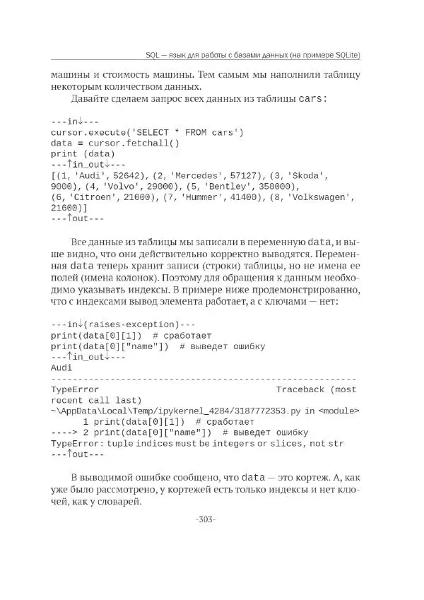 П. Меликов - Изучаем основы Python. Практический курс для дата-аналитиков - Страница № 304