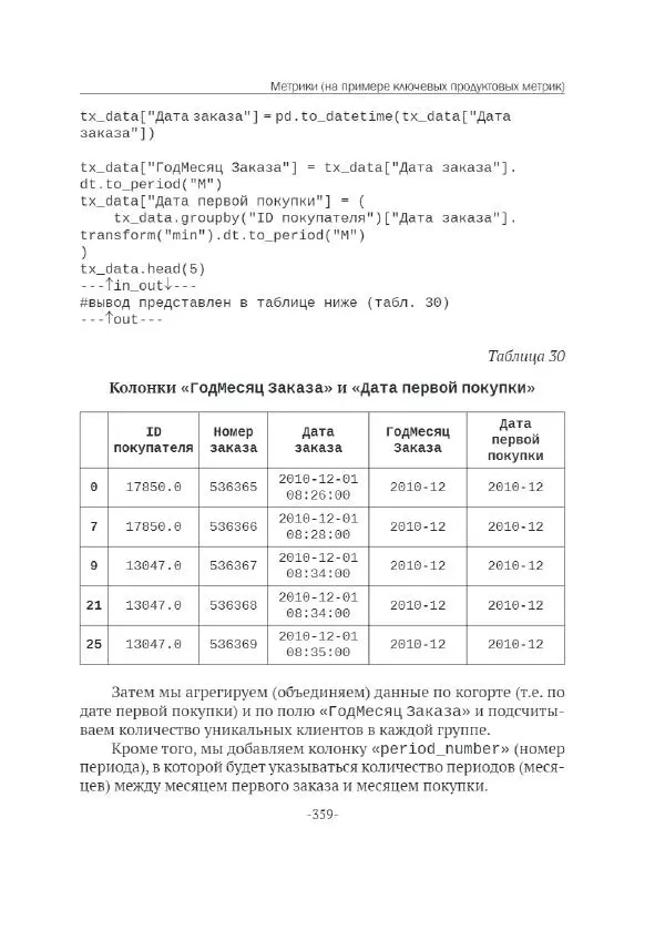 П. Меликов - Изучаем основы Python. Практический курс для дата-аналитиков - Страница № 360