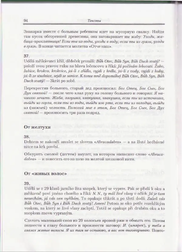 Е Вельмезова - Чешские заговоры. Исследования и тексты - Страница № 88