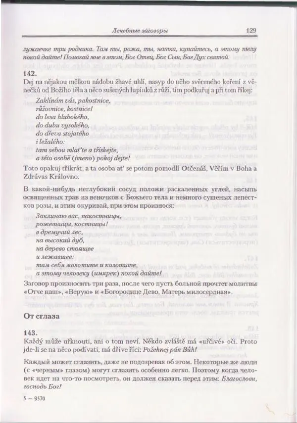 Е Вельмезова - Чешские заговоры. Исследования и тексты - Страница № 123