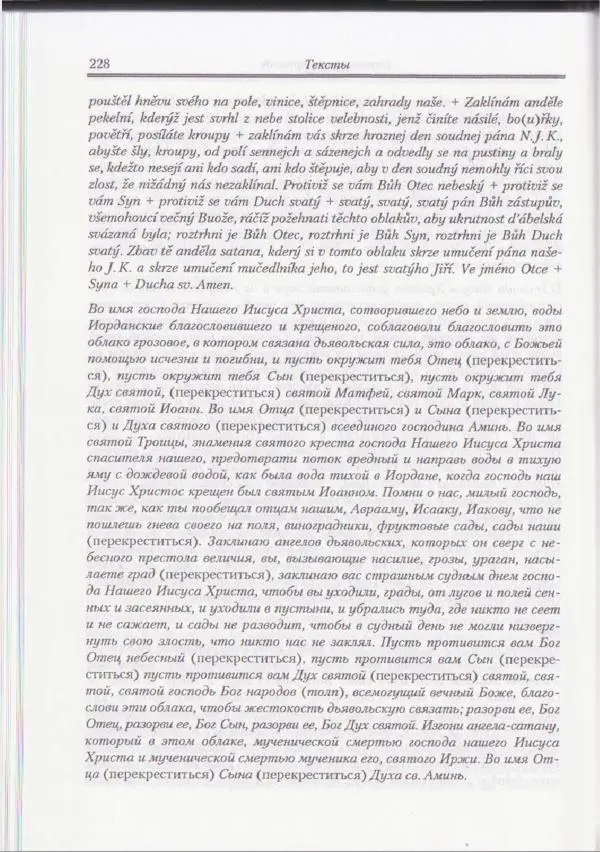 Е Вельмезова - Чешские заговоры. Исследования и тексты - Страница № 222