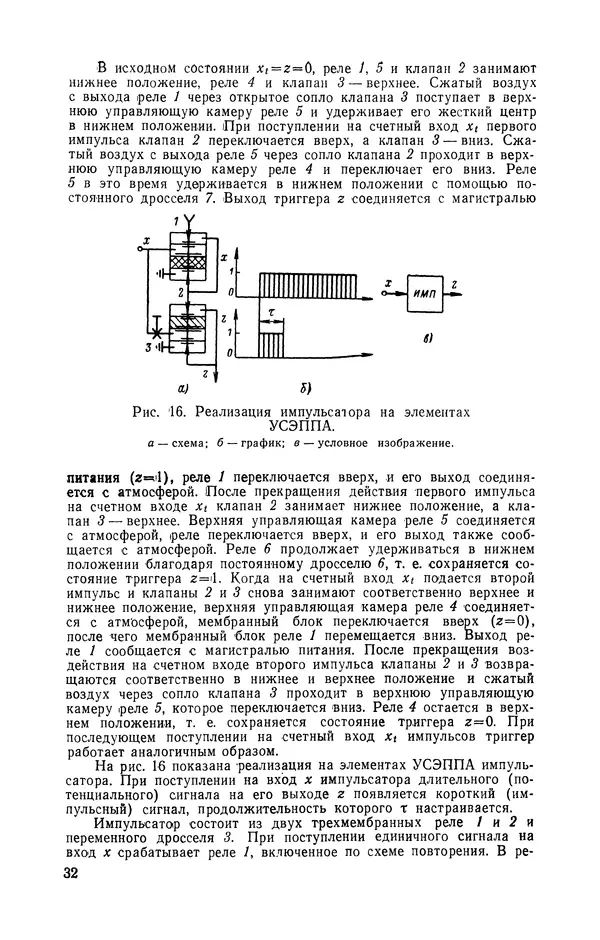 Семен Юдицкий - Пневматические системы управления приводом машин-автоматов (Методы построения) - Страница № 33