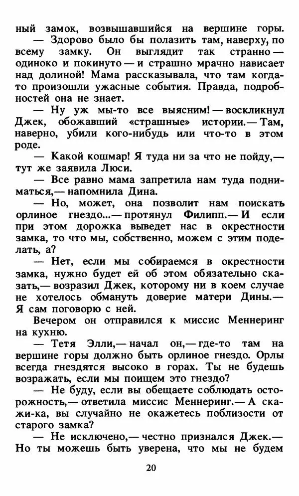 Энид Блайтон - Тайна орлиного гнезда - Страница № 21