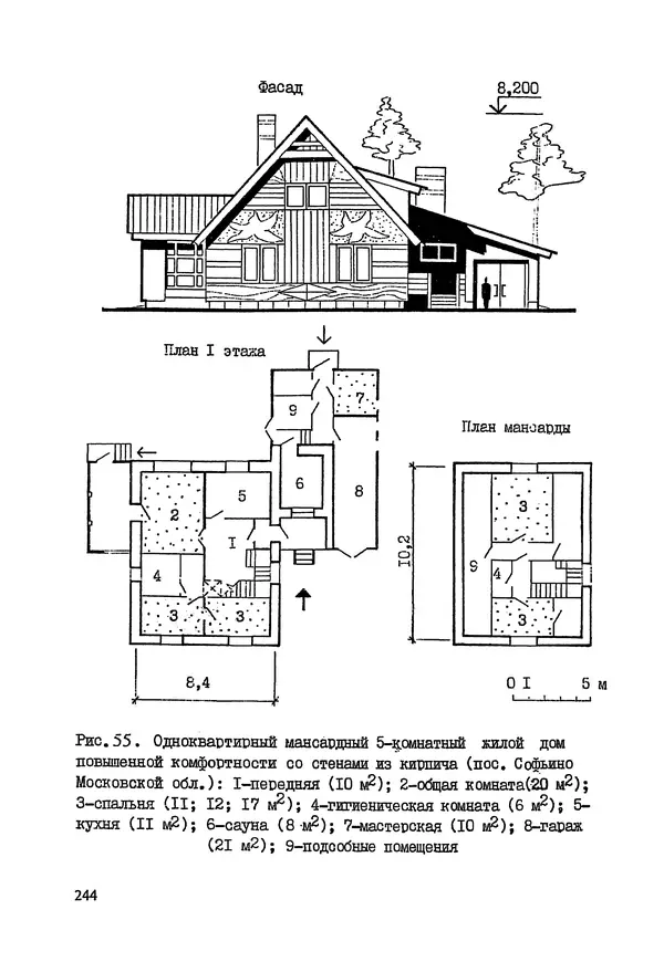 В. Заренков - Индивидуальные жилые дома. Справочное пособие - Страница № 245