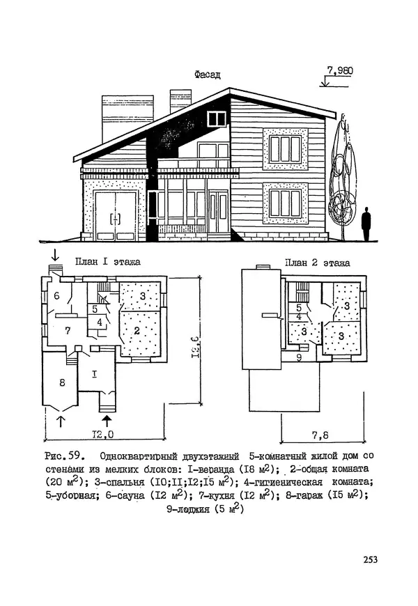 В. Заренков - Индивидуальные жилые дома. Справочное пособие - Страница № 254