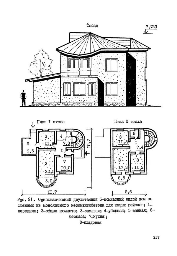 В. Заренков - Индивидуальные жилые дома. Справочное пособие - Страница № 258