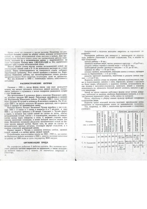 Ф. Бойко - Опыт разведения нутрий на Изюмской ферме - Страница № 8