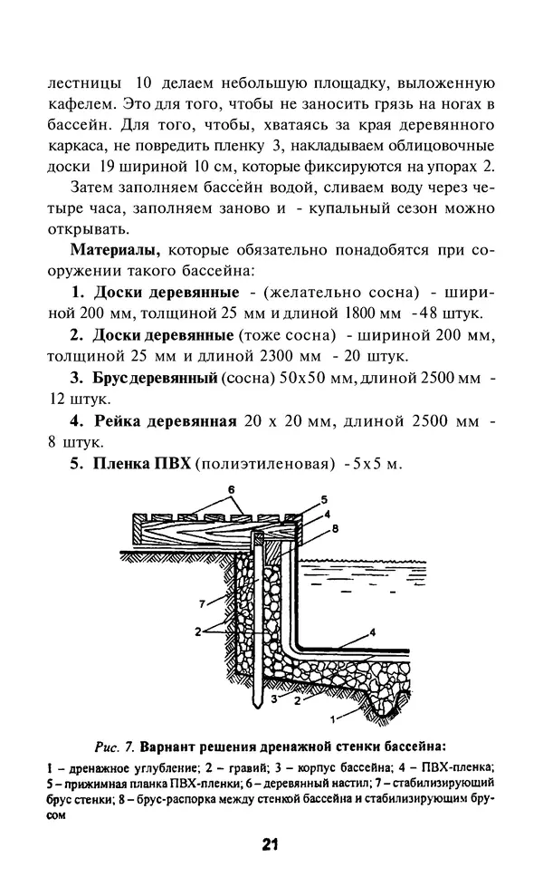 Валентина Рыженко - Строительство бассейнов: Справочник - Страница № 21