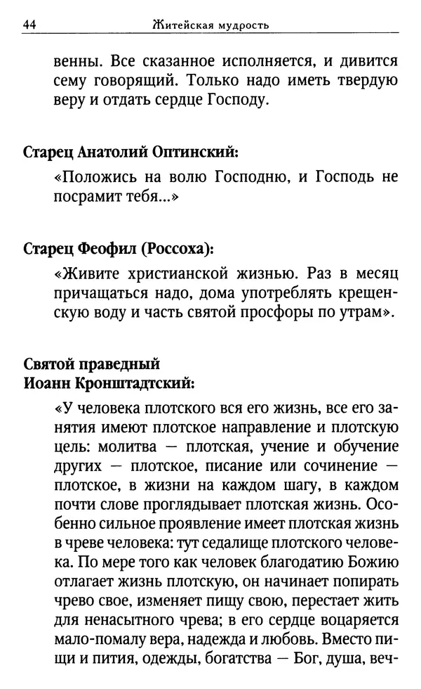 Светлана Друкаренко (сост.) - Кладезь мудрости. Советы старцев о земном и небесном - Страница № 46