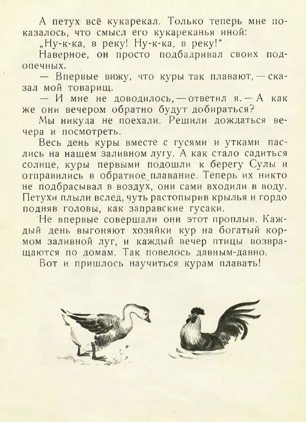 Сергей Баруздин - Как куры научились плавать - Страница № 33