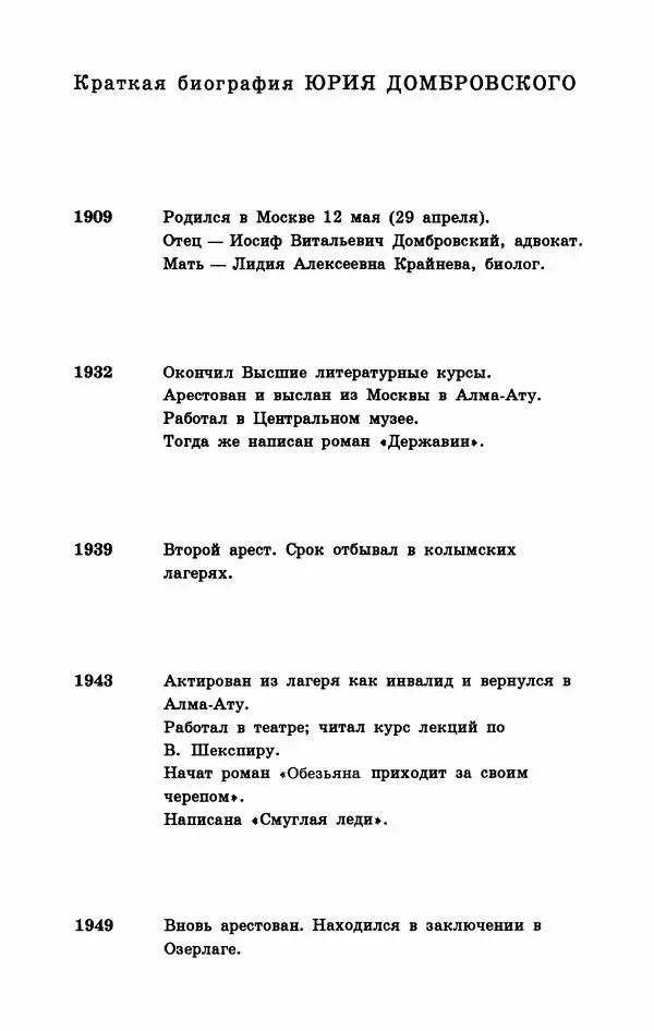 Юрий Домбровский - Меня хотели убить эти суки - Страница № 197