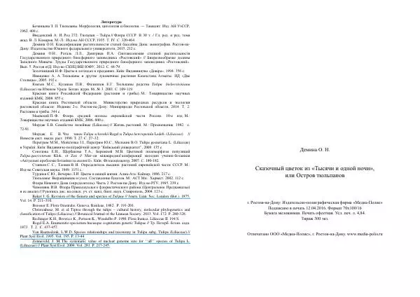 О. Демина - Сказочный цветок из «Тысячи и одной ночи», или остров тюльпанов - Страница № 31