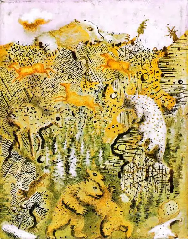  Автор Неизвестен -- Народные сказки - Три маралухи: Сказки народов Сибири о животных - Страница № 131