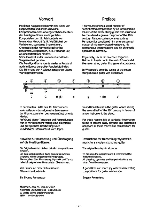 Михаил Высотский - «Fur alle, die Gitarre lieben». Vol. 3 - Страница № 3