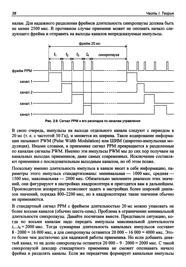 Валерий Яценков - Твой первый квадрокоптер: теория и практика - Страница № 38 Валерий Яценков - Твой первый квадрокоптер: теория и практика - Страница № 38