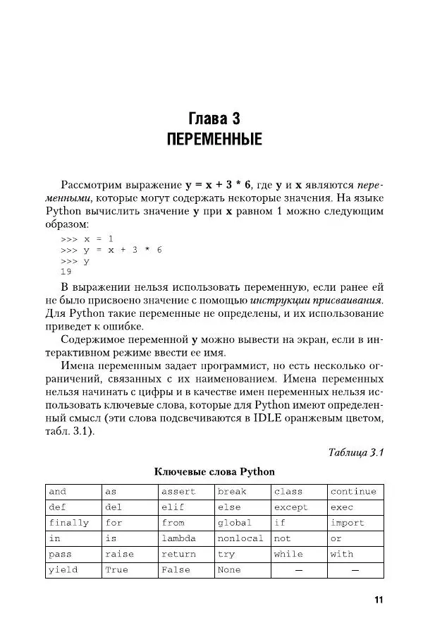Дмитрий Федоров - Программирование на языке высокого уровня Python. Пособие для СПО - Страница № 11