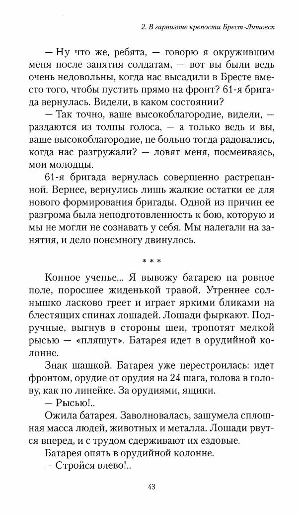 Болеслав Веверн - 6-я батарея: 1914-1917. Повесть о времени великого служения Родине - Страница № 44