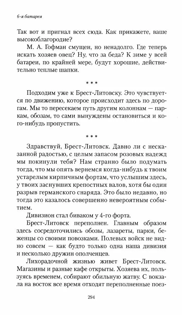Болеслав Веверн - 6-я батарея: 1914-1917. Повесть о времени великого служения Родине - Страница № 295