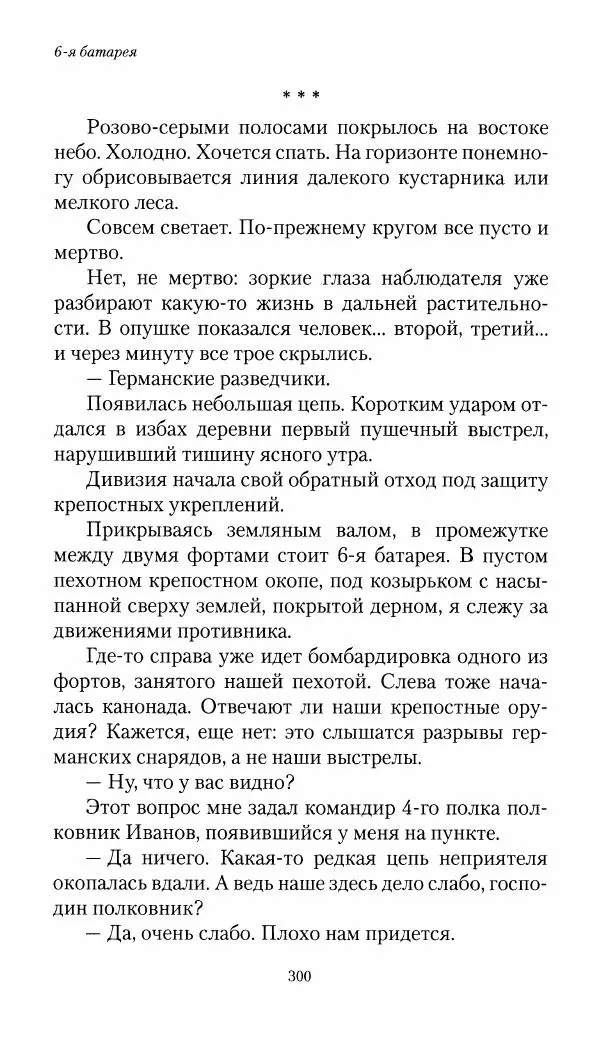 Болеслав Веверн - 6-я батарея: 1914-1917. Повесть о времени великого служения Родине - Страница № 301