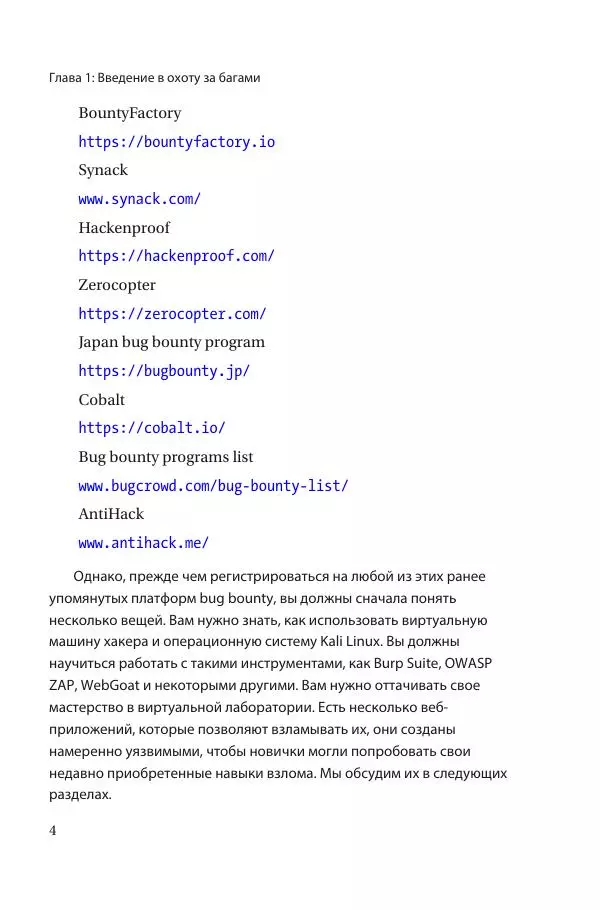 Sanjib Sinha - Охота за ошибками для веб-безопасности - Страница № 16 Sanjib Sinha - Охота за ошибками для веб-безопасности - Страница № 16