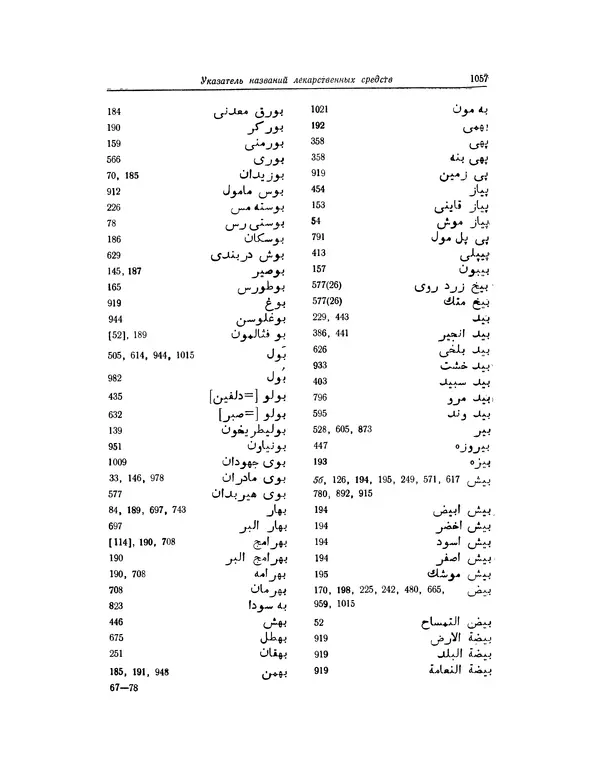 Абу-р-Райхан Мухаммед Бируни - Фармакогнозия в медицине - Страница № 1059