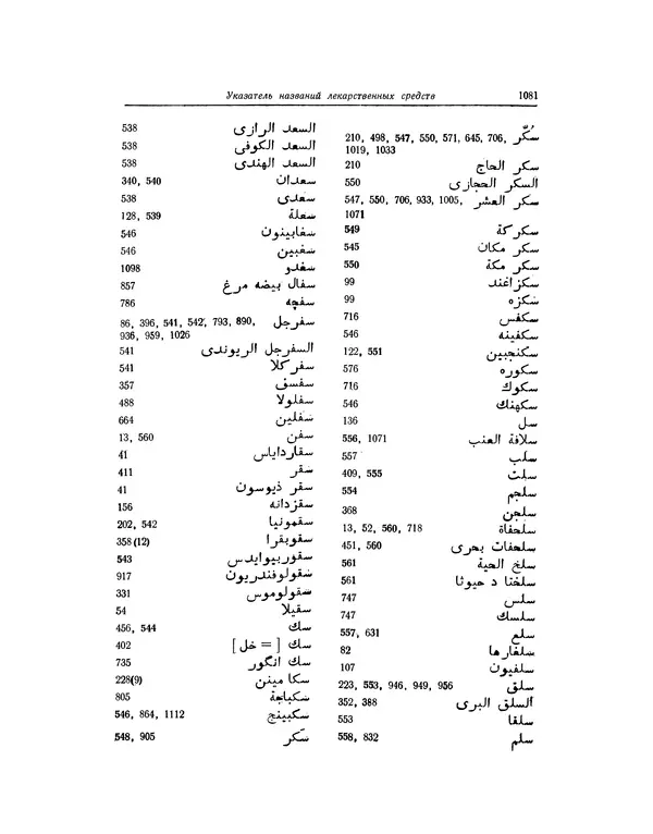 Абу-р-Райхан Мухаммед Бируни - Фармакогнозия в медицине - Страница № 1083