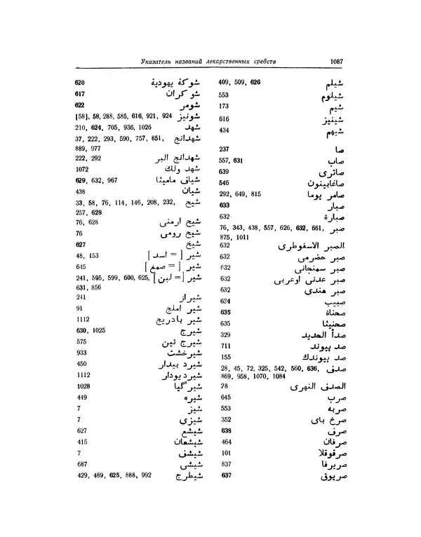 Абу-р-Райхан Мухаммед Бируни - Фармакогнозия в медицине - Страница № 1089