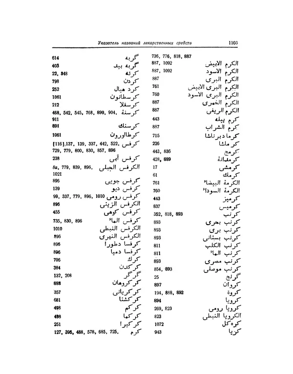 Абу-р-Райхан Мухаммед Бируни - Фармакогнозия в медицине - Страница № 1105