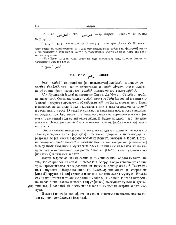 Абу-р-Райхан Мухаммед Бируни - Фармакогнозия в медицине - Страница № 512