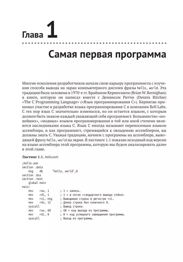 Йо Гуй - Программирование на ассемблере х64. От начального уровня до профессионального использования AVX - Страница № 20