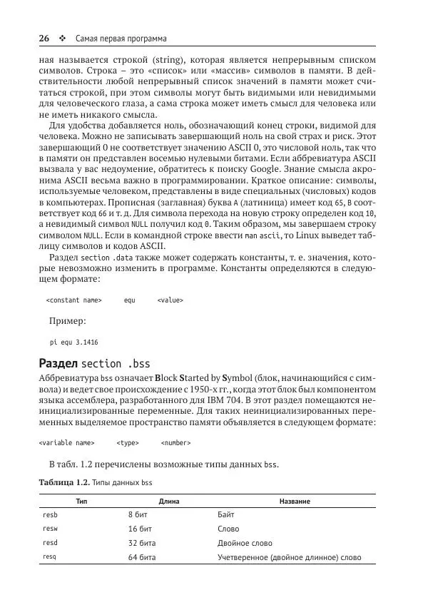Йо Гуй - Программирование на ассемблере х64. От начального уровня до профессионального использования AVX - Страница № 27