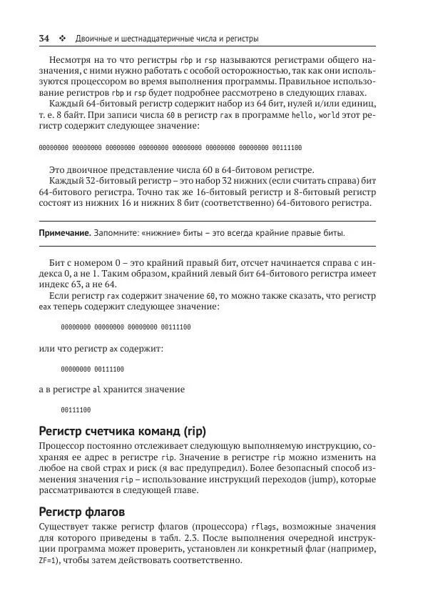 Йо Гуй - Программирование на ассемблере х64. От начального уровня до профессионального использования AVX - Страница № 35