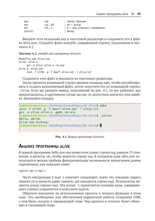 Йо Гуй - Программирование на ассемблере х64. От начального уровня до профессионального использования AVX - Страница № 50