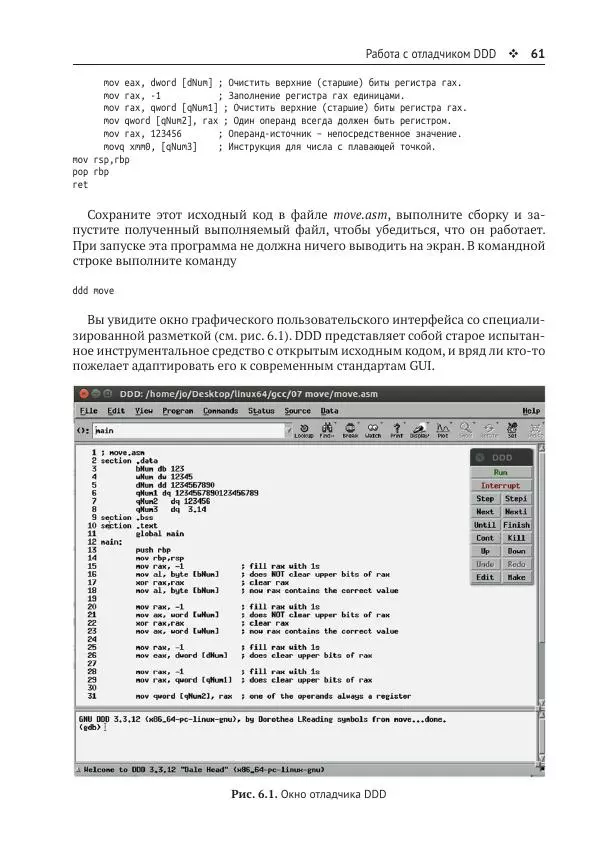 Йо Гуй - Программирование на ассемблере х64. От начального уровня до профессионального использования AVX - Страница № 62