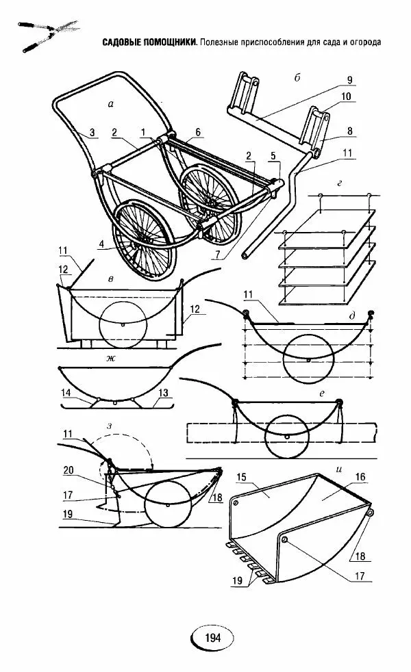  Сборник - Садовые помощники. Полезные приспособления для сада и огорода - Страница № 194