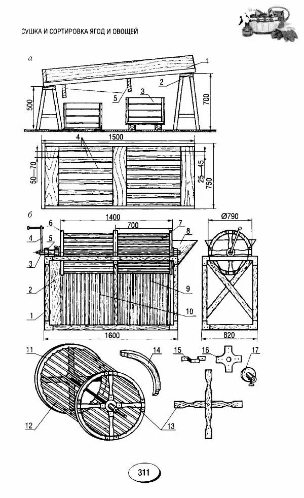  Сборник - Садовые помощники. Полезные приспособления для сада и огорода - Страница № 311