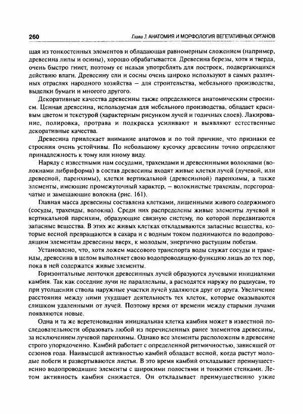  Коллектив авторов - Ботаника с основами фитоценологии. Анатомия и морфология растений - Страница № 261