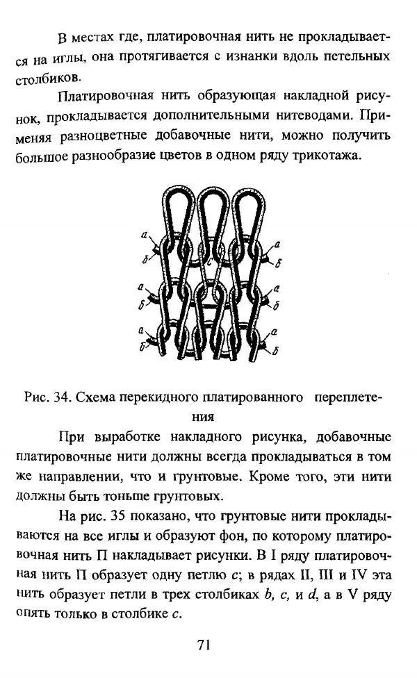  Коллектив авторов - Трикотажные переплетения - Страница № 72