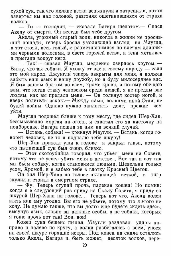 Редьярд Киплинг - Маугли  - Страница № 21