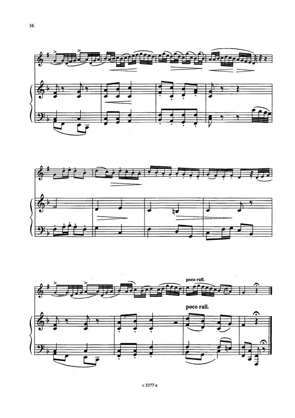  Автор неизвестен - Пьесы и транскрипции для трубы и фортепиано - Страница № 37