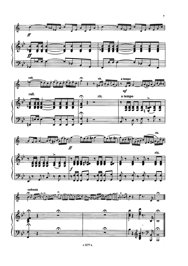  Автор неизвестен - Пьесы и транскрипции для трубы и фортепиано - Страница № 8