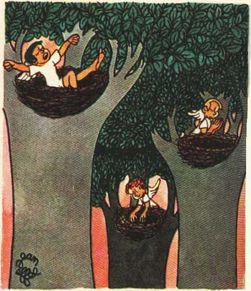 Любовь Адама и Евы. Жан Эффель. Иллюстрация 149